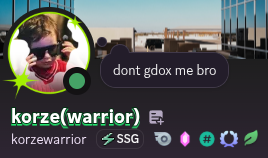 korze(warrior)'s profile image